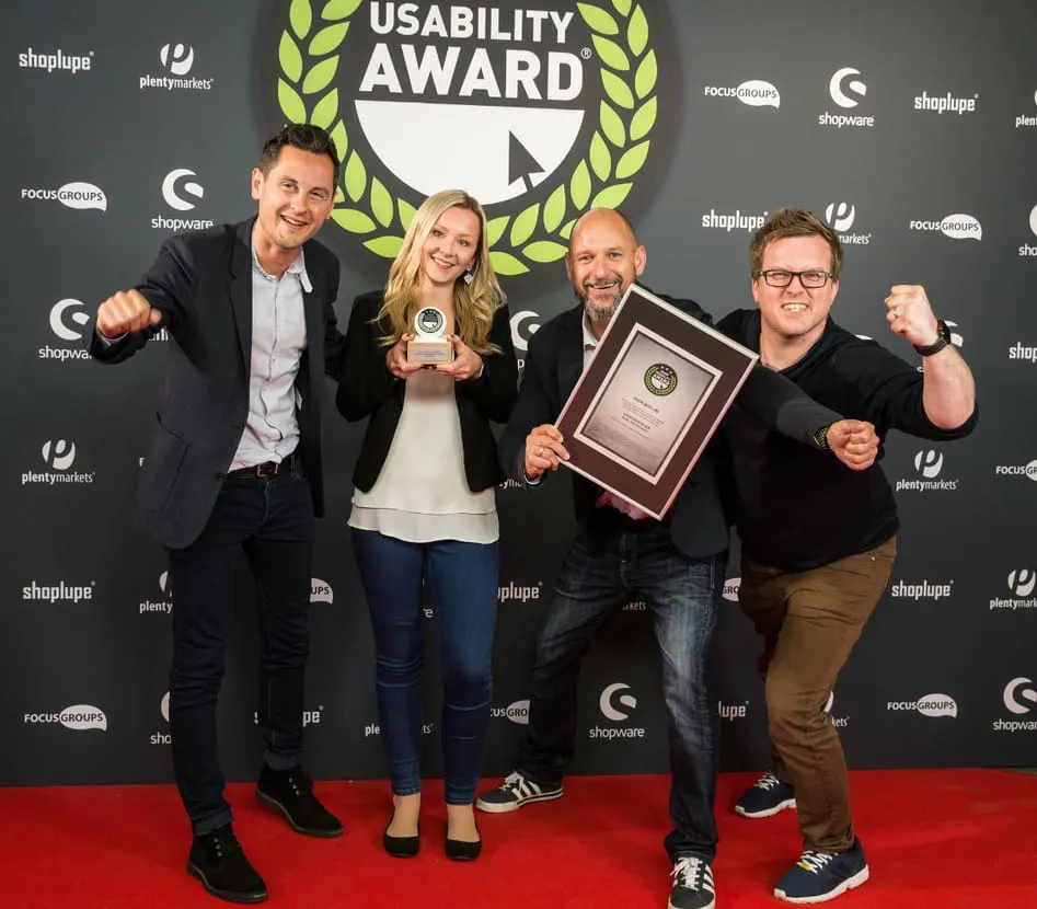 Usability Award Gewinner